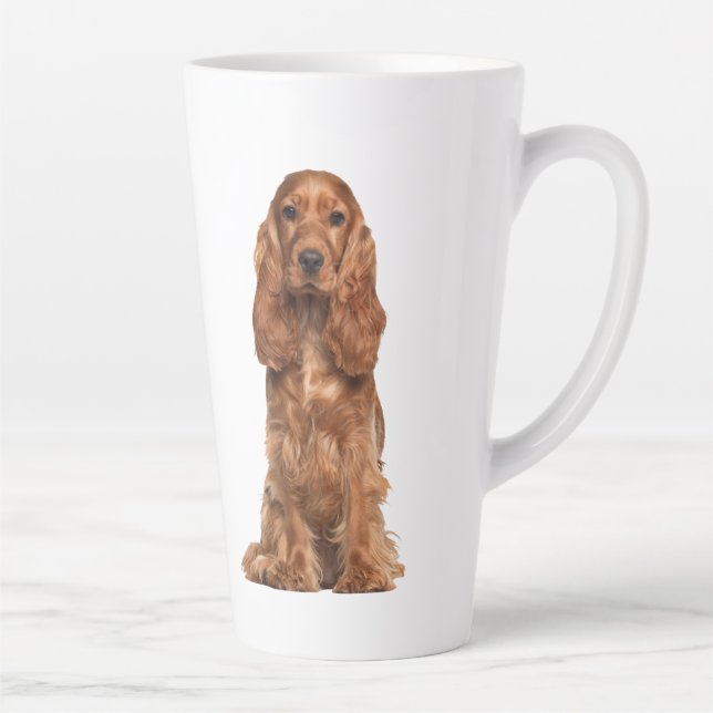 Caneca De Café Latte Cocker Spaniel Tall Mug (Direita)