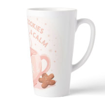 Cocoa, Cookies & Calm – Camiseta de Natal Pastel C
