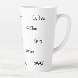 Caneca De Café Latte Coffe Mug
