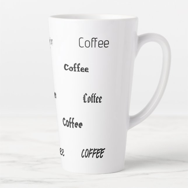 Caneca De Café Latte Coffe Mug (Direita)