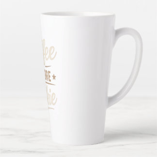 Caneca De Café Latte 👉 Coffee Before Talkie – Funny Coffee Lover