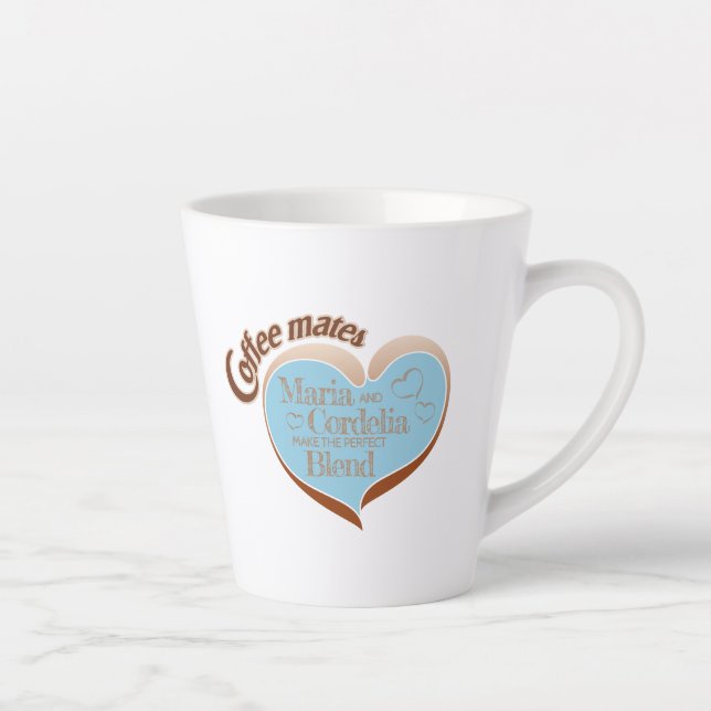 Caneca De Café Latte Coffee mates  latte mug (Direita)