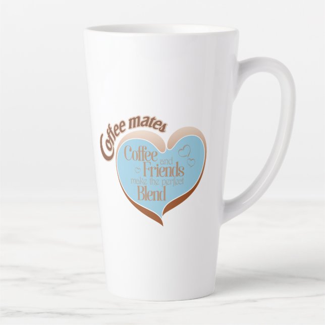 Caneca De Café Latte Coffee mates  latte mug (Direita)