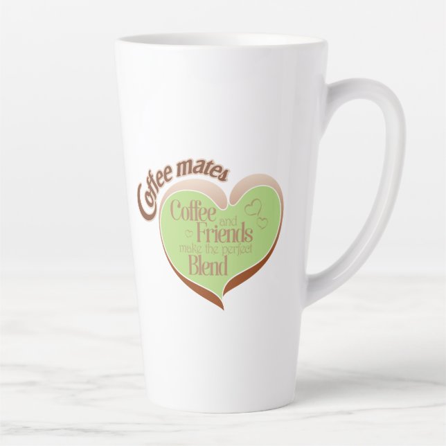 Caneca De Café Latte Coffee mates  latte mug (Direita)