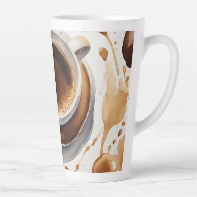 Caneca De Café Latte Coffee mess Latte Mug (Direita)