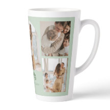 Colagem de Fotos da Família - 5 Fotos e Texto Pers