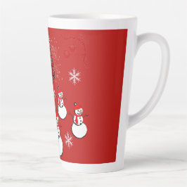 Caneca De Café Latte Coleção de Natal Suzanne Elizabeth