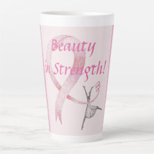 Caneca De Café Latte Coleção Pink Princess Ladies