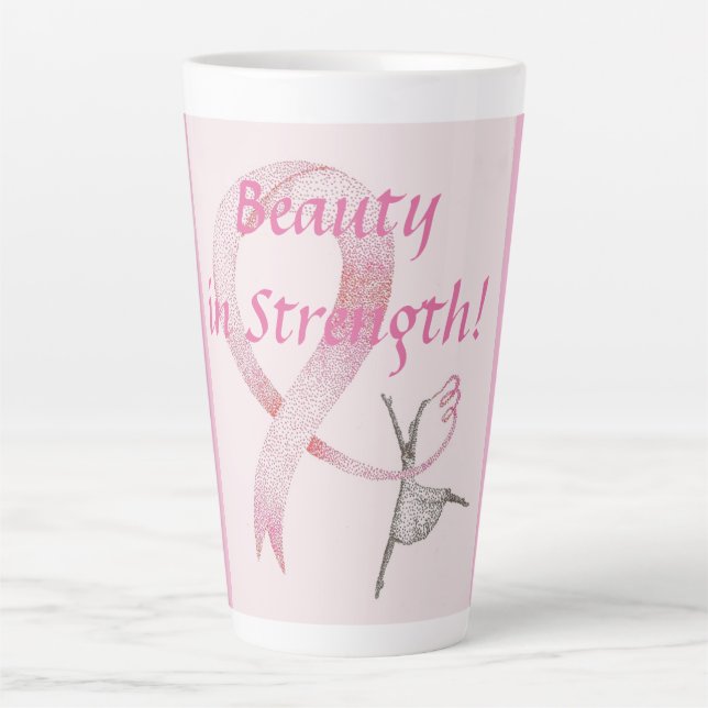 Caneca De Café Latte Coleção Pink Princess Ladies (Frente)