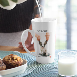 Caneca De Café Latte Collage Dog Photos Meu Cachorro É Meu Namorados