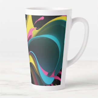 CANECA DE CAFÉ LATTE COLORES