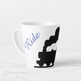 Caneca De Café Latte Comboio "passear"