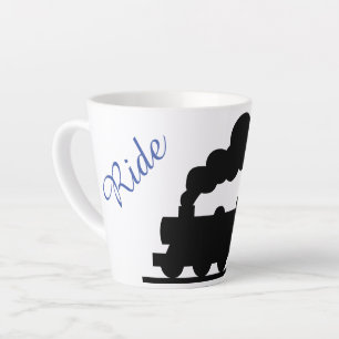 Caneca De Café Latte Comboio "passear"