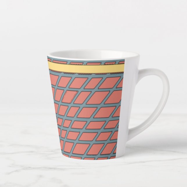 Caneca De Café Latte Comic Mug (Direita)