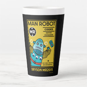 Caneca De Café Latte Como Mudar Um Homem