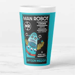 Caneca De Café Latte Como Mudar Um Homem
