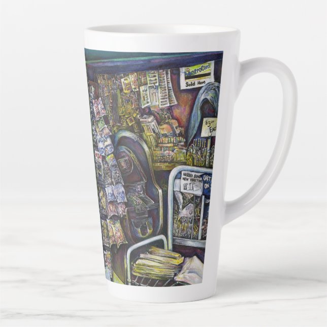 Caneca De Café Latte Como Uma Imagem É Inimaginativa? (Direita)