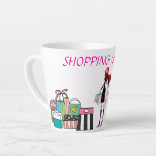 CANECA DE CAFÉ LATTE COMPRANDO COLEÇÃO DE RAINHA