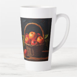 Caneca De Café Latte con Diseño de frutero
