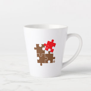 Caneca De Café Latte Conexões Café 12oz Latte Mug - Obverse