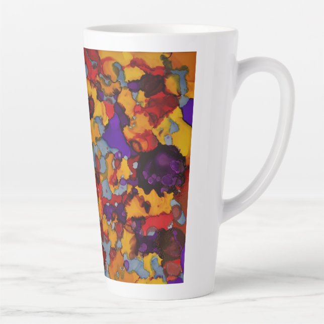 Caneca De Café Latte Confetti Nightmare (Direita)