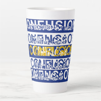 Caneca De Café Latte Confusão