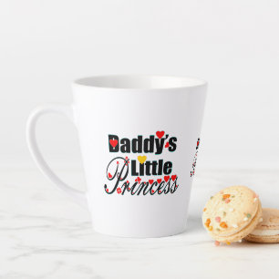 Caneca De Café Latte Constantino ✔ Pai Princesa Fabulosa Latte Mug
