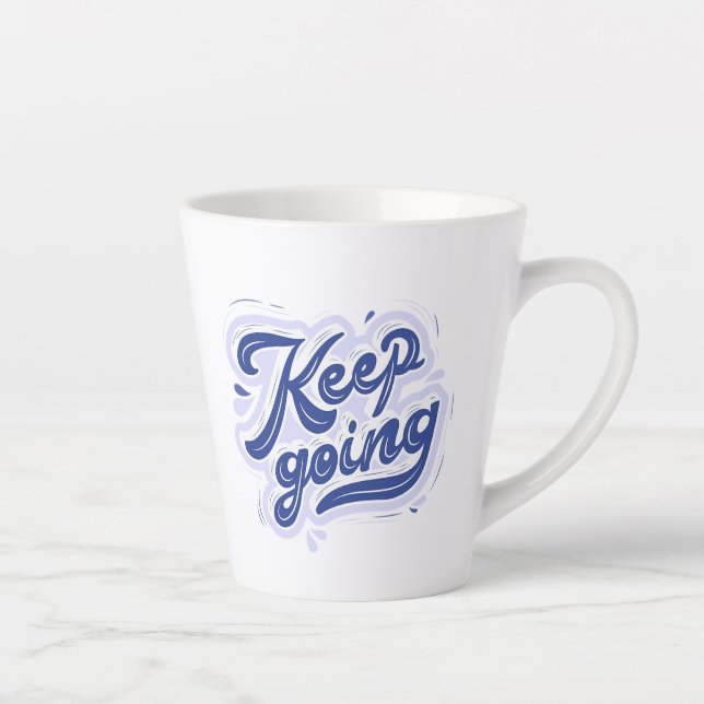 Caneca De Café Latte Continue (Direita)