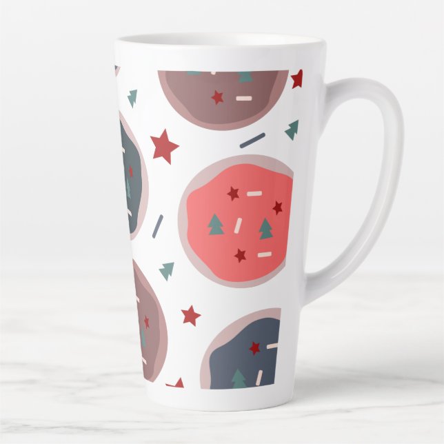Caneca De Café Latte Cookies Bonitos Pica-Pão-Pão Bons Café Gigante M (Direita)