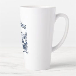 Caneca De Café Latte Copo com versículo bíblico para encorajar e abenço