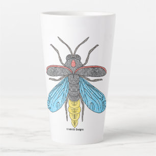 Caneca De Café Latte Copo de Café Latte Firefly