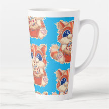 Cor da pizza de comida de gato