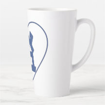Coração Ahava (azul)