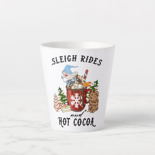 Caneca De Café Latte Cordas e cacau quente - Gnomo escandinavo