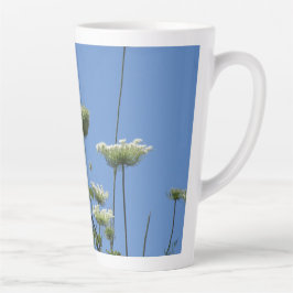 Caneca De Café Latte Corfu Cream Wildflower Latte Mug
