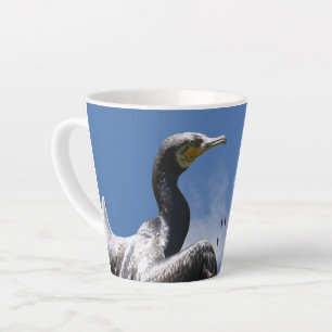 Caneca De Café Latte Cormorantes Latte Mug