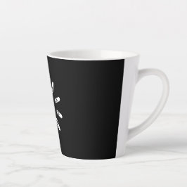 Caneca De Café Latte CORONA 19 HOAX Coffee Mug