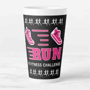 Caneca De Café Latte Corrida Obter Mug de Suporte Motivacional para Aju