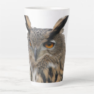 Caneca De Café Latte Coruja