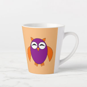 Caneca De Café Latte Coruja das Bruxas Bonita