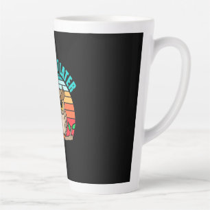 Caneca De Café Latte Coruja Faz Mais Tarde