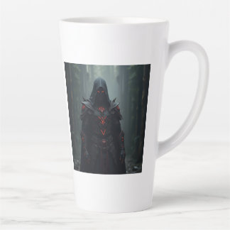 Caneca De Café Latte Cosplayer de Fantasia Sombria