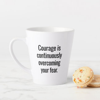 Caneca De Café Latte Courage Latte Mug