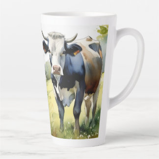 Caneca De Café Latte Cow (w/ matching lined journal)