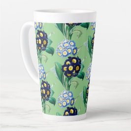 Caneca De Café Latte Cowslip Primrose Botânica