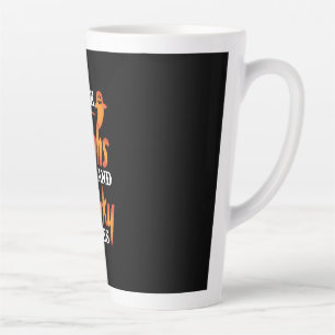 Caneca De Café Latte Coxas Espessas De Halloween E Víblias Loucas