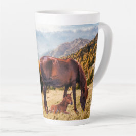 Caneca De Café Latte Cozy Autumn      