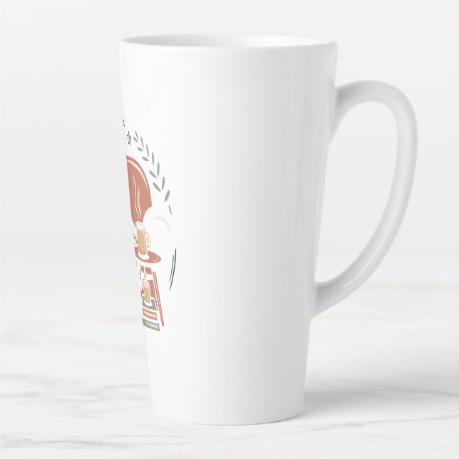 Caneca De Café Latte Cozy Reading Nook Coffee Lover  (Direita)