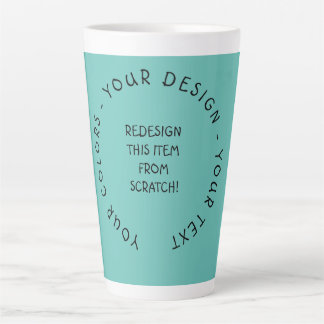 Caneca De Café Latte Create Your Own