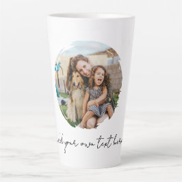 Caneca De Café Latte Create Your Own Photo